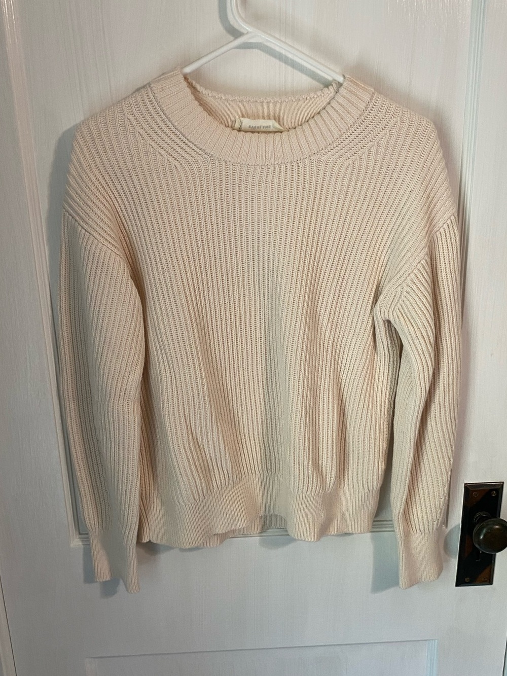Everlane cream sweater